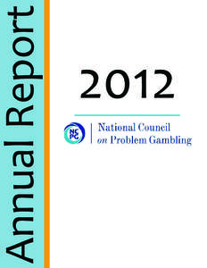 Annual Report  2012 Celebrating Anniversaries