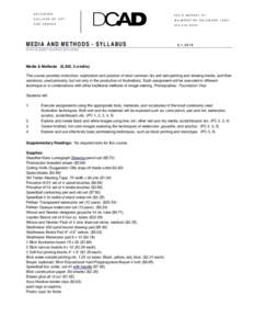 Microsoft Word - Media & Methods WEB SYLLABUS 2014