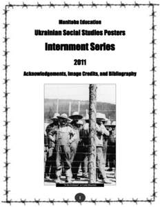 Manitoba Education  Ukrainian Social Studies Posters Internment Series 2011