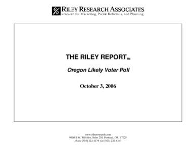 Microsoft Word - Riley Report