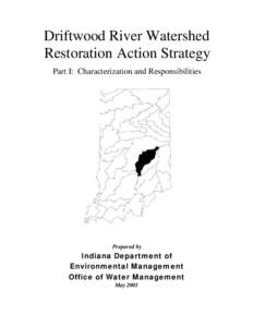 Big Blue River / Driftwood River / Driftwood / Watershed management / Total maximum daily load / Geography of Indiana / Hydrology / Sugar Creek