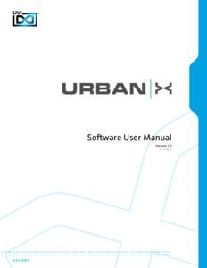 Software User Manual Version 1.0 EN End User License Agreement (EULA) Do not use this product until the following license agreement is understood and accepted.