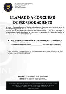 FACULTAD	DE	CIENCIAS	VETERINARIAS UNIVERSIDAD	NACIONAL	DEL	NORDESTE Sargento	Cabral	2139	-	W3402BKG Corrientes	-	Argentina Telfax:	(+54)	3783	425753	Interno	113