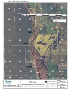 Restricted Development Activity Gull Lake RDA Aerial Map 3