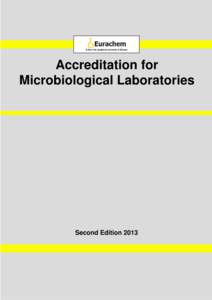 Accreditation for Microbiological Laboratories Second Edition 2013  Accreditation for Microbiological Laboratories