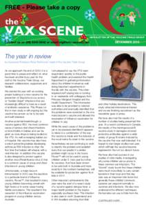 FREE - Please take a copy  the VAX SCENE